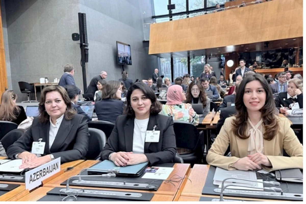 Umayra Tağıyeva beynəlxalq tədbirdə Xəzər dənizinin dayazlaşmasına yetərli qlobal diqqət ayrılmamasını qaldırıb