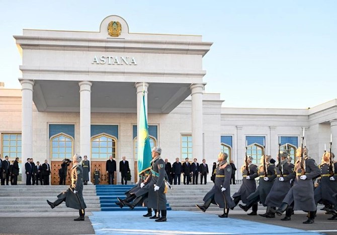 İlham Əliyevin Qazaxıstana səfəri başladı — FOTOLAR İlham Əliyevin Qazaxıstana səfəri başladı — FOTOLAR