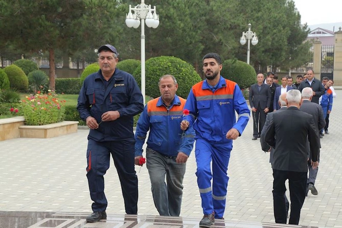 Hacıqabulda Energetiklərin günü qeyd edildi — FOTOLAR