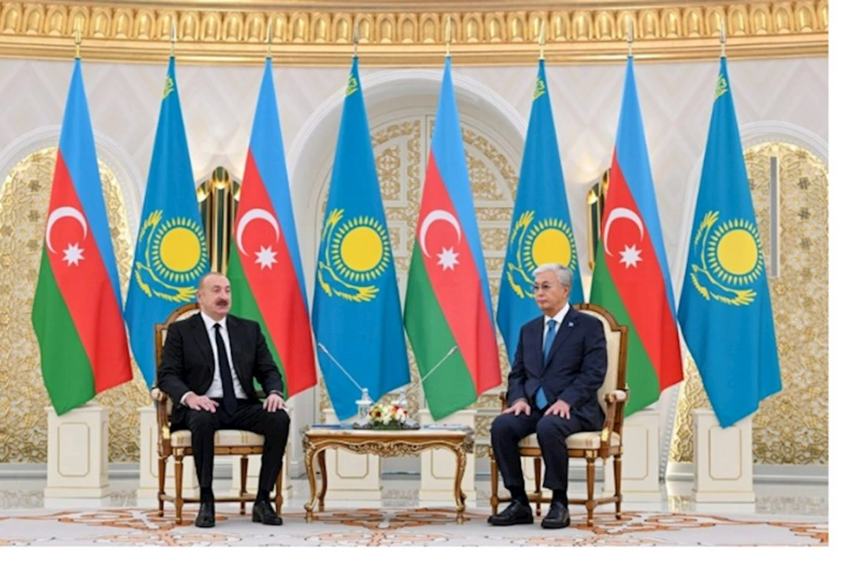 Azərbaycan və Qazaxıstan prezidentlərinin təkbətək görüşü olub