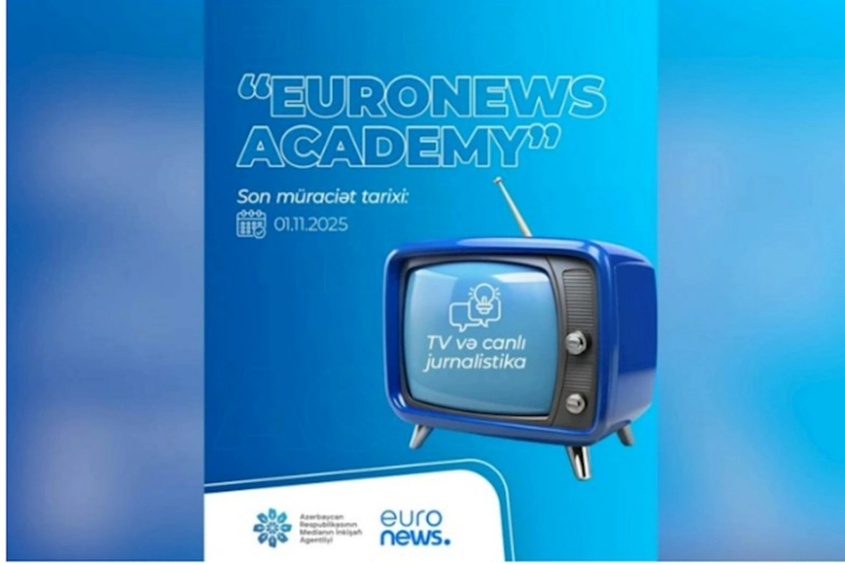MEDİA və Euronewsun birgə təlim proqramı başlayır