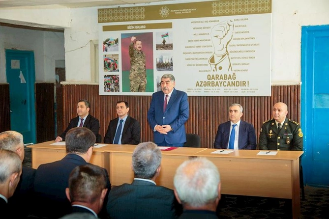 İcra başçısı səyyar qəbul keçirdi — FOTOLAR