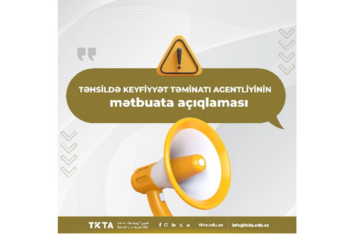 TKTA mətbuatda yayılan məlumatlara aydınlıq gətirdi