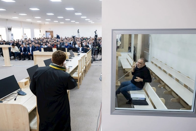 Vardanyan vəkilindən imtina etdi — FOTOLAR