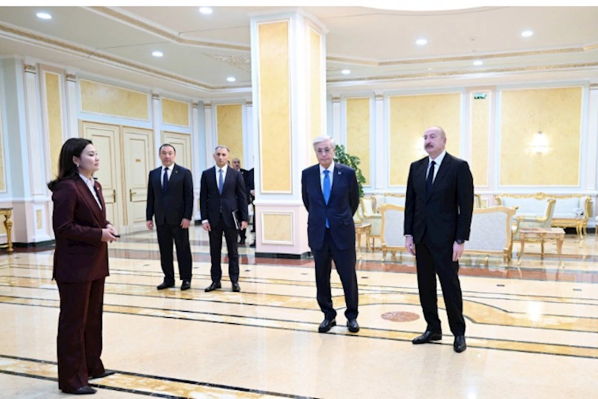 Astanada “Orta dəhlizin inkişafı” birgə layihəsi təqdim edilib — FOTOLAR
