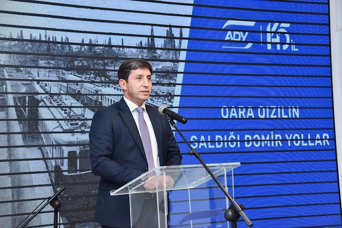 Dəmiryol Muzeyində “Qara qızılın saldığı dəmir yollar” sərgisi — FOTOLAR