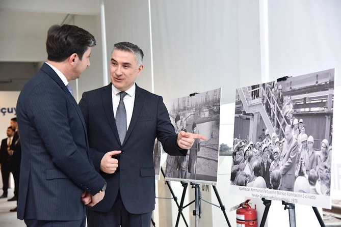 Dəmiryol Muzeyində “Qara qızılın saldığı dəmir yollar” sərgisi — FOTOLAR