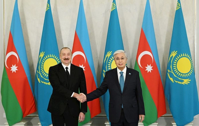 Azərbaycan Prezidentinin Astanada rəsmi qarşılanma mərasimi keçirilib — FOTOLAR (YENİLƏNİB) Azərbaycan Prezidentinin Astanada rəsmi qarşılanma mərasimi keçirilib — FOTOLAR (YENİLƏNİB)