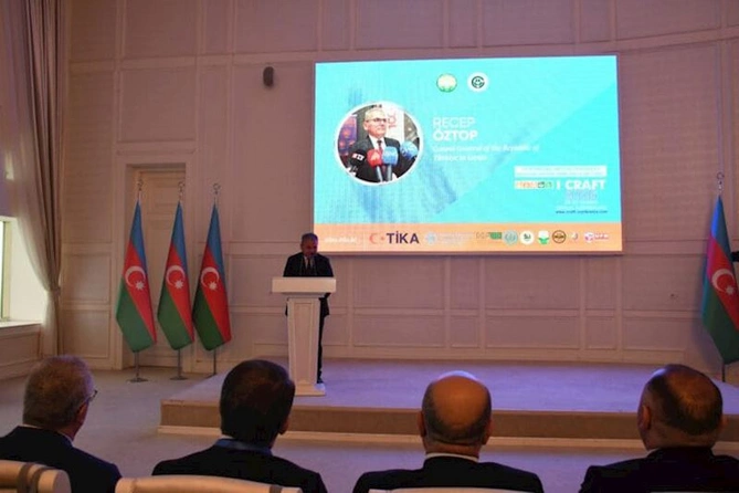 Gəncədə TİKA-nın dəstəyi ilə 5-ci Kənd Təsərrüfatı və Qida Texnologiyaları Konfransı keçirildi — FOTOLAR