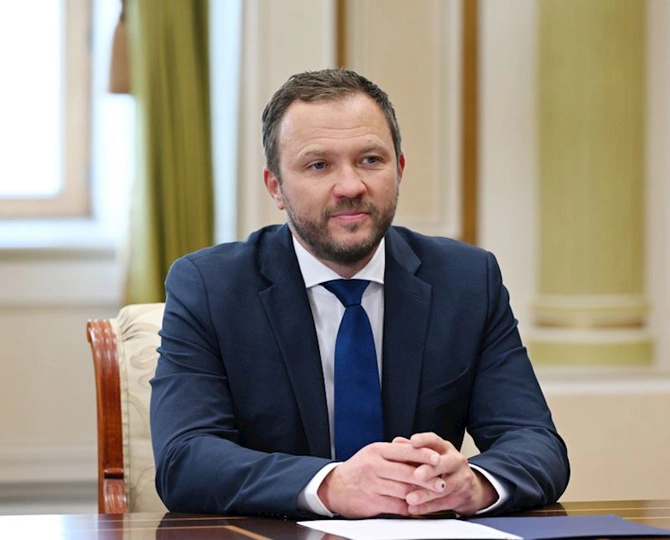 İlham Əliyev Estoniyanın xarici işlər nazirini qəbul edib — FOTOLAR İlham Əliyev Estoniyanın xarici işlər nazirini qəbul edib — FOTOLAR