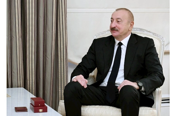 Prezident Yaqub Eyyubova “İstiqlal” ordenini təqdim etdi — FOTOLAR