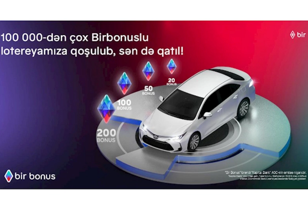 Tələsin və indi qoşulun! 100 000 nəfər Toyota Corolla və yüzlərlə bonus qazanmaq şansı əldə etdi
