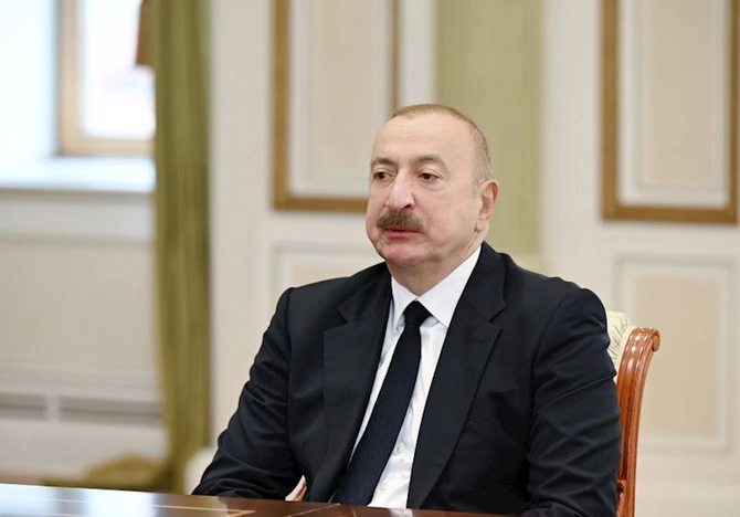 İlham Əliyev Estoniyanın xarici işlər nazirini qəbul edib — FOTOLAR İlham Əliyev Estoniyanın xarici işlər nazirini qəbul edib — FOTOLAR