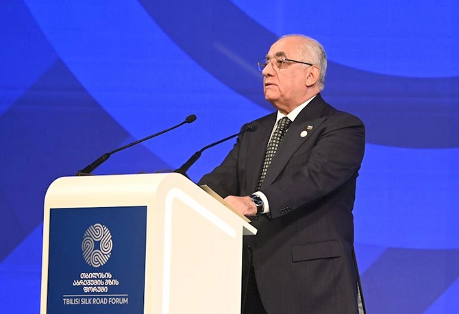 Əli Əsədov 5-ci Tbilisi İpək Yolu Forumunun açılış mərasimində iştirak edib — FOTOLAR