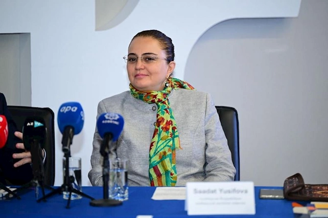 MYS-lər üzrə xüsusi təqaüd proqramı ilə bağlı müsabiqəyə həsr olunan mətbuat konfransı keçirilib — FOTOLAR