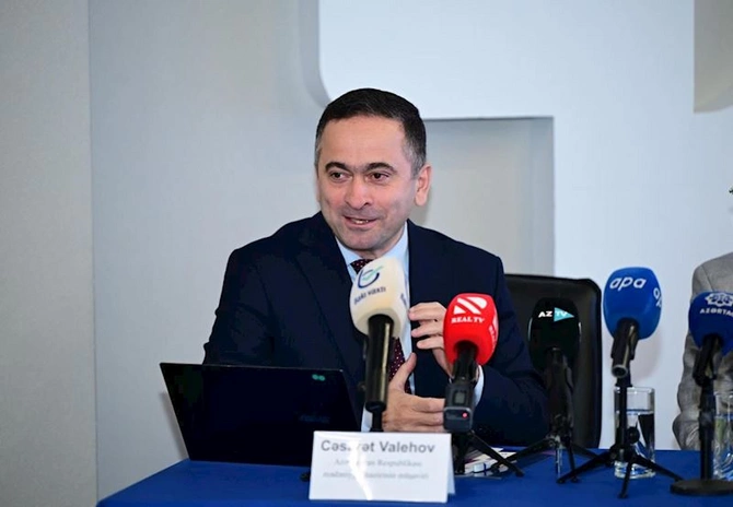 MYS-lər üzrə xüsusi təqaüd proqramı ilə bağlı müsabiqəyə həsr olunan mətbuat konfransı keçirilib — FOTOLAR