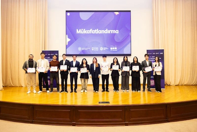 Məktəblilər arasında R.M.90 proqramlaşdırma müsabiqəsi keçirilib — FOTOLAR Məktəblilər arasında R.M.90 proqramlaşdırma müsabiqəsi keçirilib — FOTOLAR