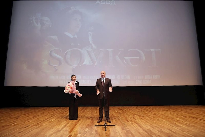 Azərbaycanın ilk qadın gəmi kapitanına həsr olunmuş “Şövkət” filmi təqdim edilib — FOTOLAR