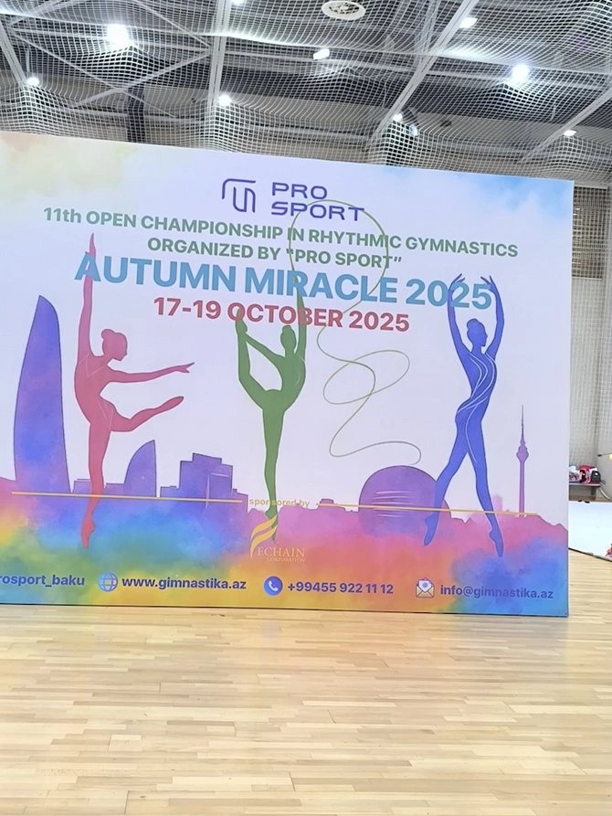 ProSport Gimnastika Klubu 11-ci Autumn Miracle 2025 Yarışını uğurla keçirdi — FOTO