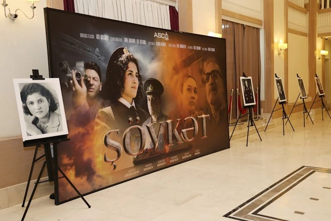 Azərbaycanın ilk qadın gəmi kapitanına həsr olunmuş “Şövkət” filmi təqdim edilib — FOTOLAR