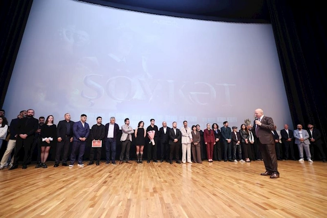 Azərbaycanın ilk qadın gəmi kapitanına həsr olunmuş “Şövkət” filmi təqdim edilib — FOTOLAR