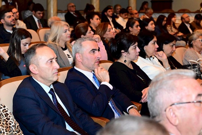 Həsən Həsənovun yubileyi qeyd olundu — FOTOLAR