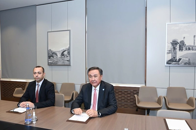 Ceyhun Bayramov TDT-nin baş katibi ilə görüşdü — FOTOLAR Ceyhun Bayramov TDT-nin baş katibi ilə görüşdü — FOTOLAR