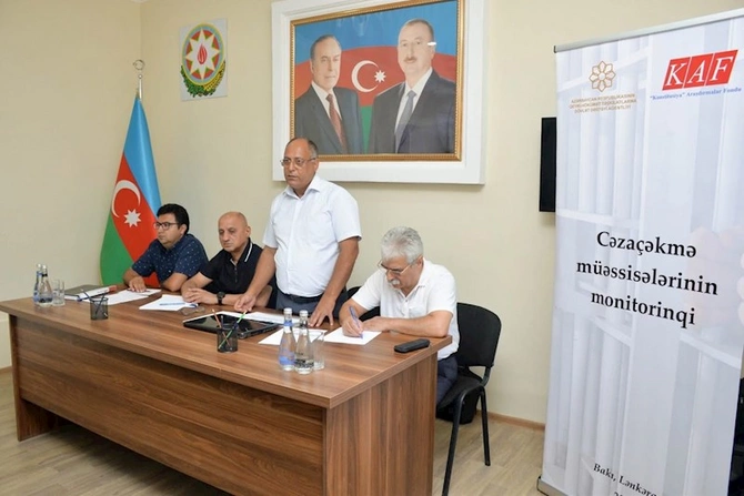 “Konstitusiya” Araşdırmalar Fondu cəzaçəkmə müəssisələrinin monitorinqi layihəsini yekunlaşdırdı — FOTOLAR