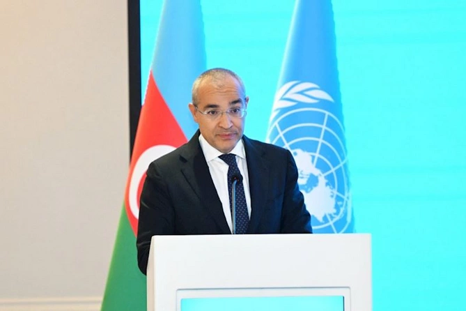 Azərbaycan və BMT arasında Əməkdaşlığa dair Çərçivə Sənədi imzalandı — FOTOLAR