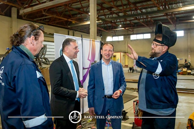 Polad incəsənətə çevriləndə “Baku Steel Art” 2-ci Beynəlxalq Metal Simpoziumu öz işinə başlayıb — FOTOLAR