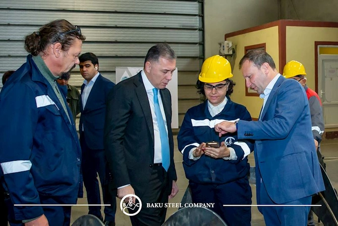 Polad incəsənətə çevriləndə “Baku Steel Art” 2-ci Beynəlxalq Metal Simpoziumu öz işinə başlayıb — FOTOLAR