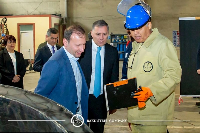 Polad incəsənətə çevriləndə “Baku Steel Art” 2-ci Beynəlxalq Metal Simpoziumu öz işinə başlayıb — FOTOLAR