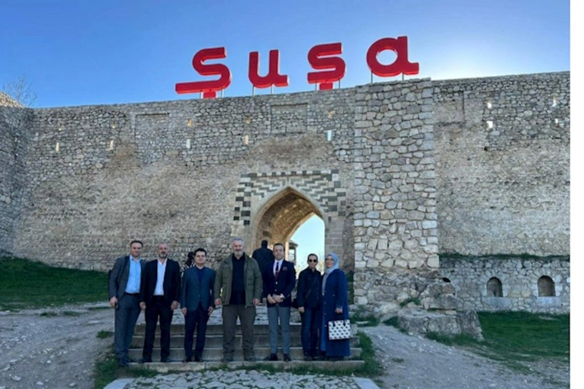 Türkiyəli deputat Xankəndi və Şuşa şəhərlərində olub