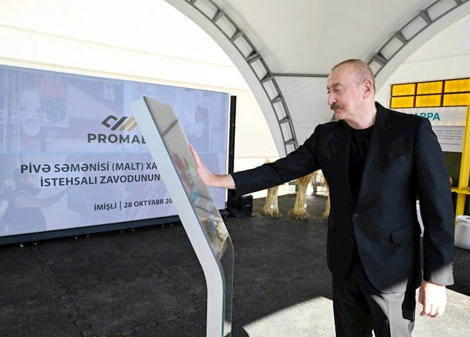 İmişlidə “Promalt” MMC-nin arpa emalı müəssisəsi istifadəyə verildi — FOTOLAR İmişlidə “Promalt” MMC-nin arpa emalı müəssisəsi istifadəyə verildi — FOTOLAR