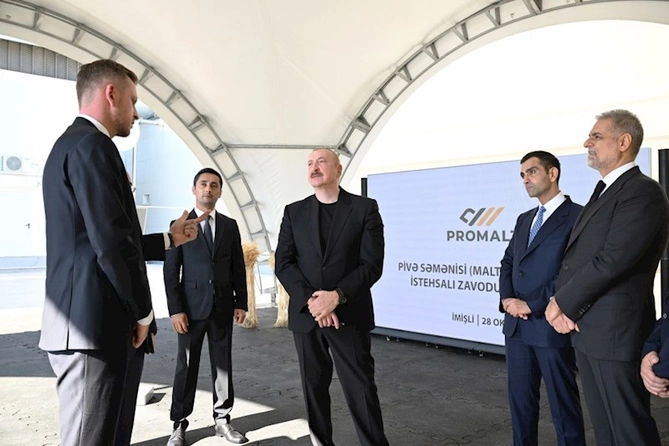 İmişlidə “Promalt” MMC-nin arpa emalı müəssisəsi istifadəyə verildi — FOTOLAR İmişlidə “Promalt” MMC-nin arpa emalı müəssisəsi istifadəyə verildi — FOTOLAR