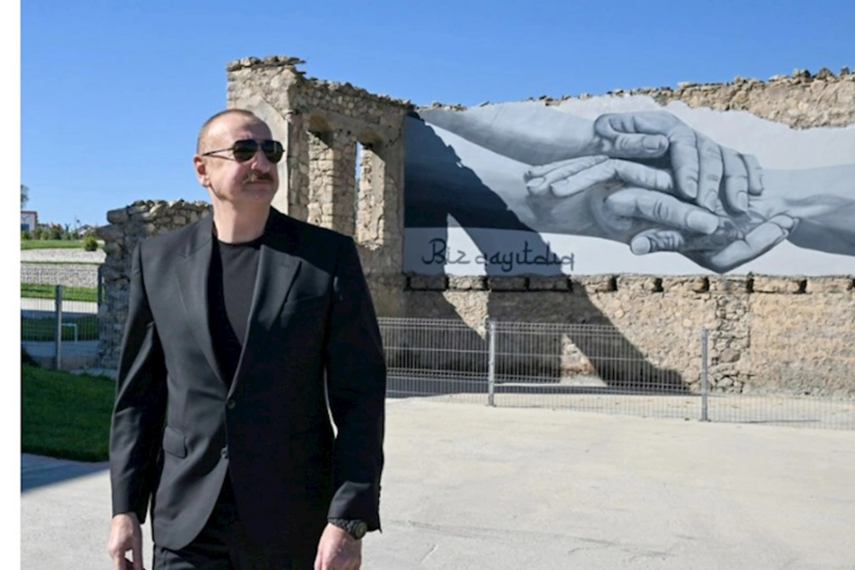 İlham Əliyev Cəbrayılın Horovlu kəndinin birinci mərhələsinin açılışında iştirak etdi — FOTOLAR