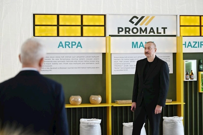 İmişlidə “Promalt” MMC-nin arpa emalı müəssisəsi istifadəyə verildi — FOTOLAR İmişlidə “Promalt” MMC-nin arpa emalı müəssisəsi istifadəyə verildi — FOTOLAR
