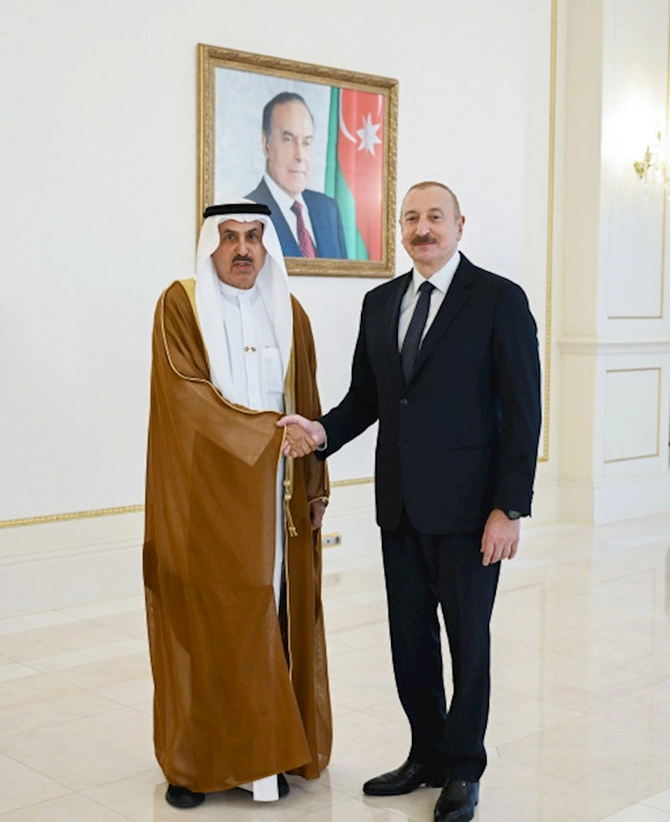 Prezident daha bir qəbul keçirdi — FOTOLAR