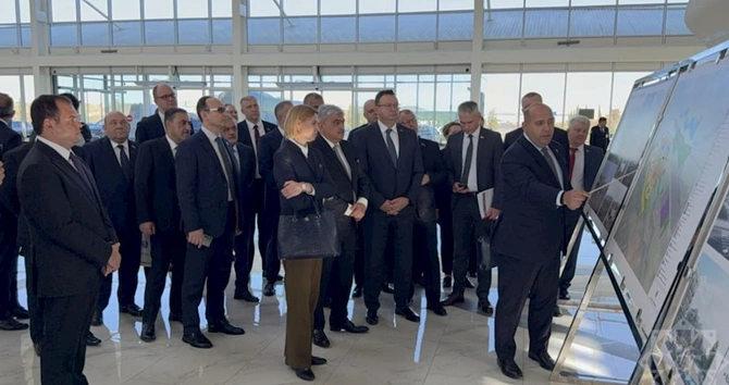 Belarusun Baş nazirinin müavini Füzuli rayonuna getdi — FOTO