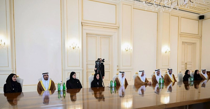 Prezident daha bir qəbul keçirdi — FOTOLAR