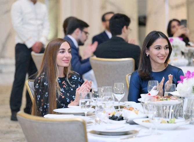 Arzu Əliyevadan VII Bakı Beynəlxalq Memarlıq Müsabiqəsi ilə bağlı paylaşım — FOTOLAR