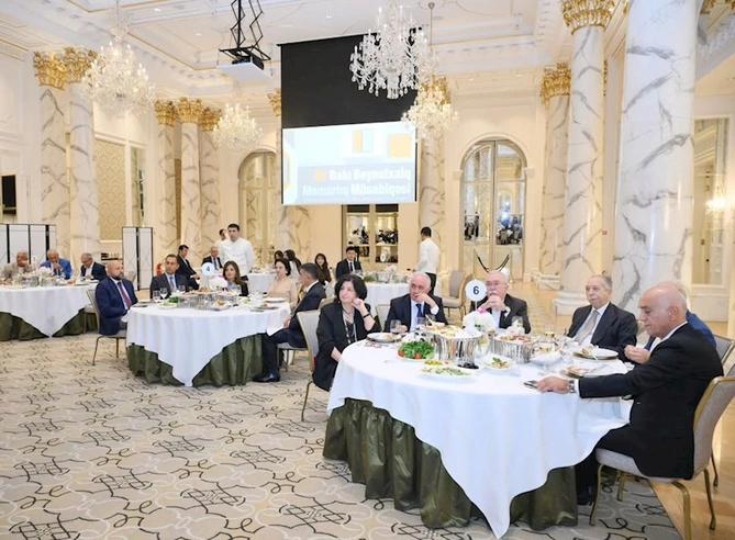 Arzu Əliyevadan VII Bakı Beynəlxalq Memarlıq Müsabiqəsi ilə bağlı paylaşım — FOTOLAR