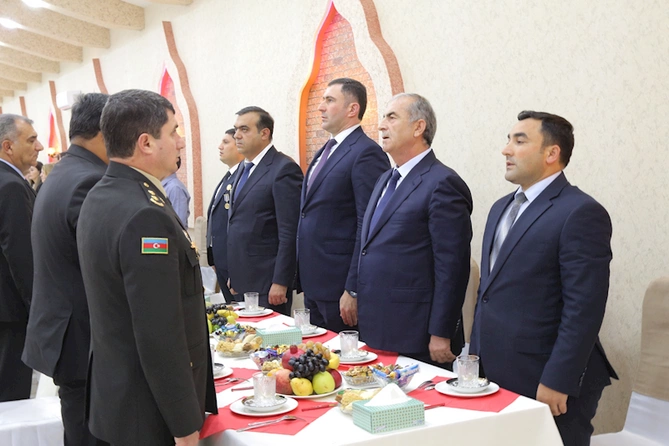 Hacıqabulda “05 oktyabr - Beynəlxalq Müəllimlər Günü” münasibətilə tədbir keçirildi — FOTOLAR