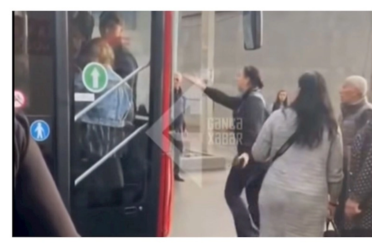 Gəncədə avtobusla bağlı çəkilmiş video haqda açıqlama — VİDEO