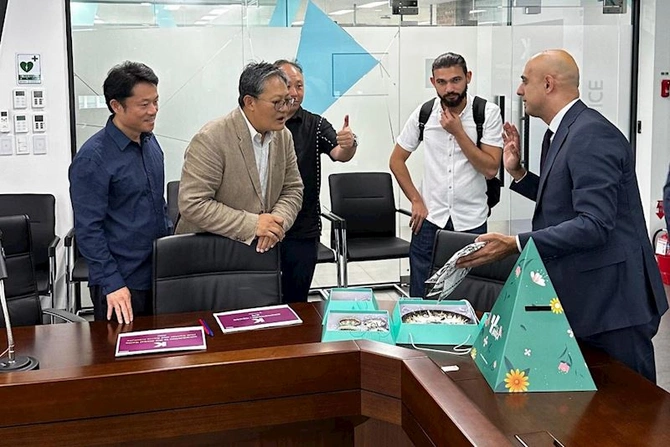 Yaradıcı Mərkəzin nümayəndə heyəti Cənubi Koreyada olub — FOTOLAR Yaradıcı Mərkəzin nümayəndə heyəti Cənubi Koreyada olub — FOTOLAR