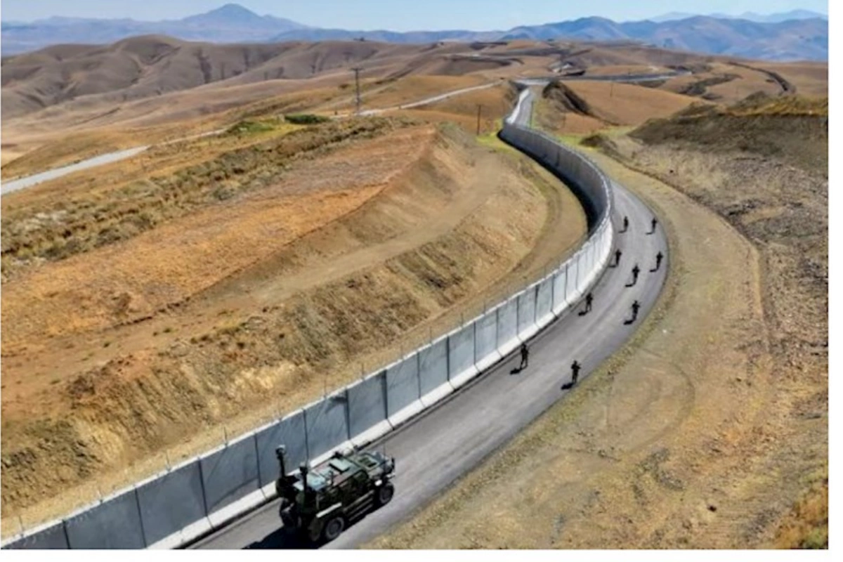 Türkiyə sərhədində çəkilən beton divarların uzunluğu AÇIQLANDI