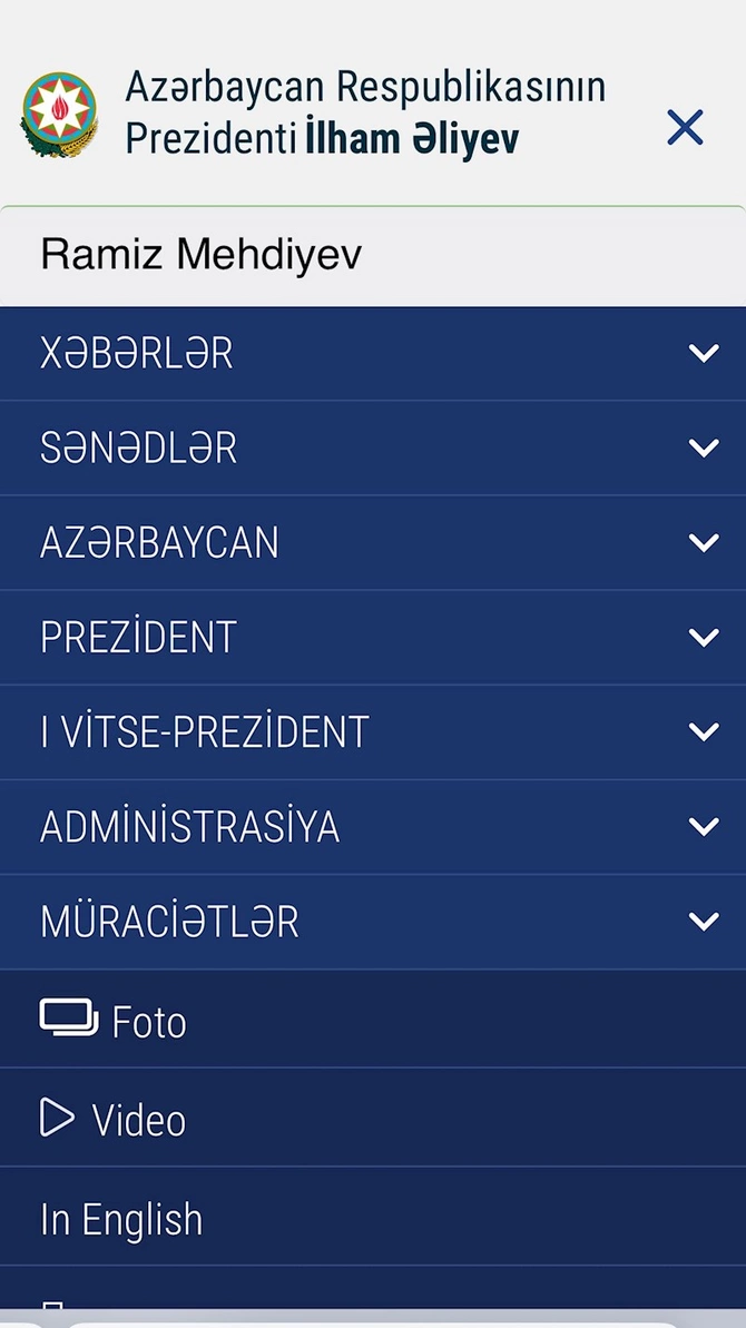 Ramiz Mehdiyevə verilən bütün fəxri adlar, ordenlər silindi — FOTOFAKT