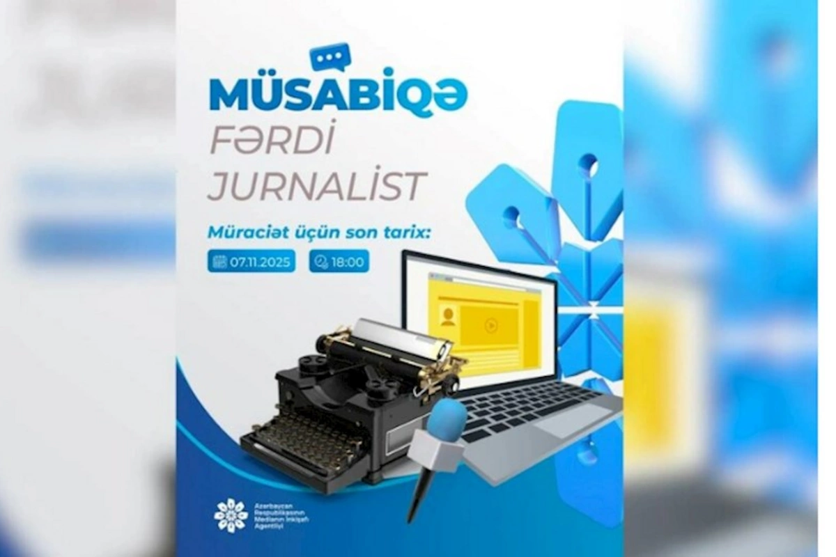 MEDİA jurnalistlər üçün müsabiqə elan etdi