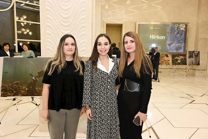 Leyla Əliyeva “Hirkan” filminin təqdimatında — FOTOLAR