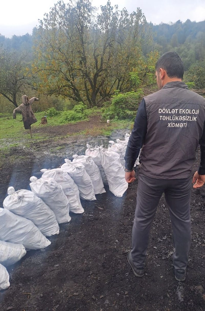 Bu il qanunsuz kömür istehsalı ilə bağlı 218 fakt qeydə alınıb — FOTOLAR